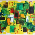 Alvin M. Cohen Original oil on canvas