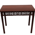 Chippendale Fretwork Console Table by Bartley