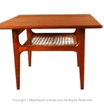 Mid Century Modern Trioh Danish Teak End Table