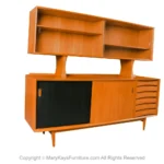 Arne Vodder Credenza Reversible Door Sideboard Hutch For Sibast Mobler