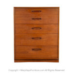 Mid-Century Modern Highboy Dresser by Henredon