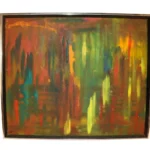 Mid Century Original Andrea Suter Oil Painting