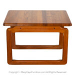 Mid-Century Danish Teak Side End Table Tarm Stole Mobelfabrik A/S