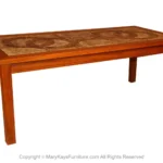 Danish Modern Tile Top Coffee Table