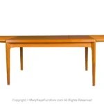 Danish Teak Large Extendable Draw Leaf Dining Table