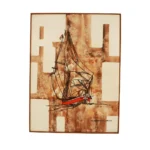 Michael Quincy Rothwell Mid Century Abstract Expressionist Original Oil Painting Signed