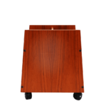 BRUKSBO Norway Teak Rolling Magazine Rack