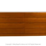 Danish Modern Long Teak Dresser by Vinde Mobelfabrik 1