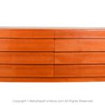 Mid Century Danish Modern Teak 10 Drawer Dresser Denmark