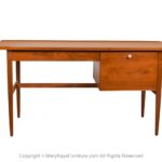 MidCentury Walnut Desk Kipp Stewart for Drexel Declaration