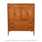Mid-Century Drexel Dresser Gentleman’s Chest Meridian Collection